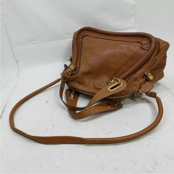 Chloe Paratay Brown Leather Handbag - Picture 5 of 12
